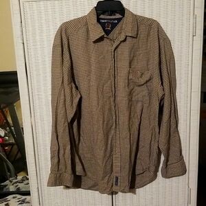 Vintage Tommy Hilfiger Large Plaid Button Down Long Sleeve Shirt